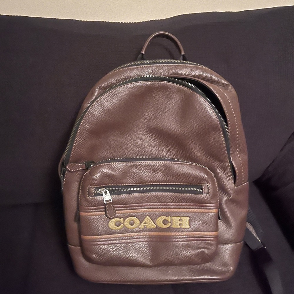 Coach Brown Backpack Classic Design